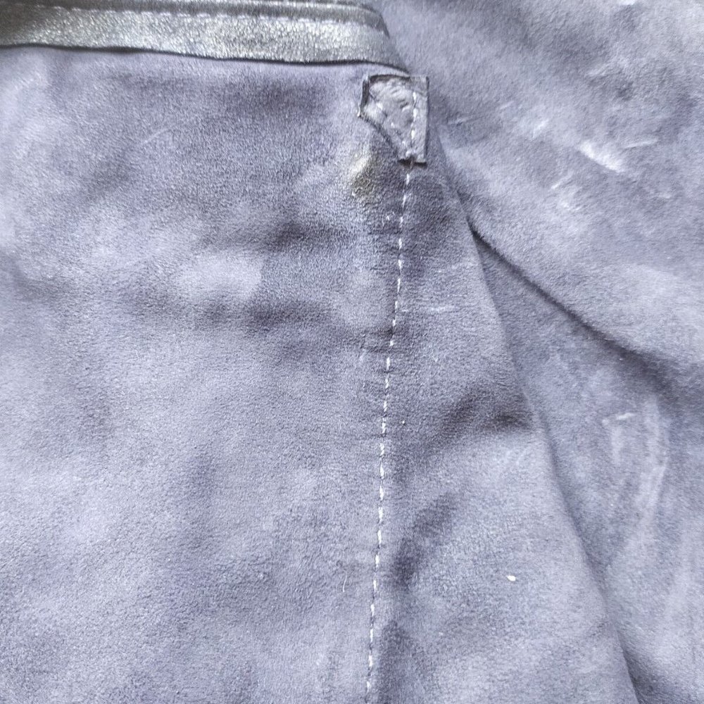 JOHN VARVATOS MEN'S IZZY LEATHER SHIRT JACKET - Picture 6 of 12